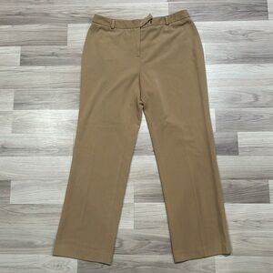 CHARTER CLUB Women’s Tan Classic Fit Slacks Size 12 Regular